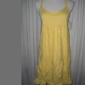 Juicy Couture Ruffle Racerback Dress Embroidered Cover Up